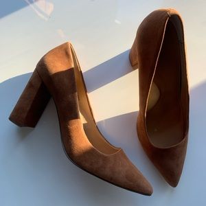 Genuine Suede Pumps BR